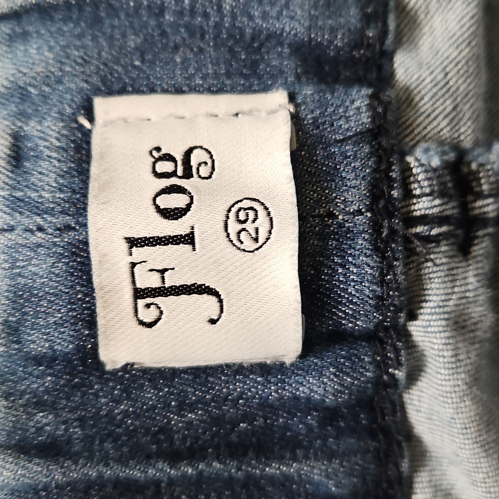 Bevy Flog Elastic Waist Boot Leg Jeans - Picture 5 of 6